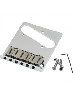 8000 Fender parts 6-saddle american series telecaster bridge a chrome 0990807100