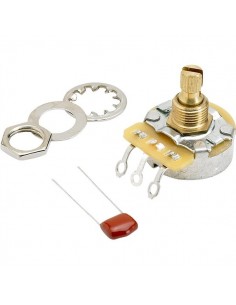 8000 Fender parts 250k no-load split shaft potentiometer (vol. or tone)  0990832000